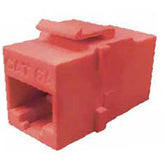 Allen Tel AT10GC-47 10Gb Cat 6A Coupler T568A/B, Red